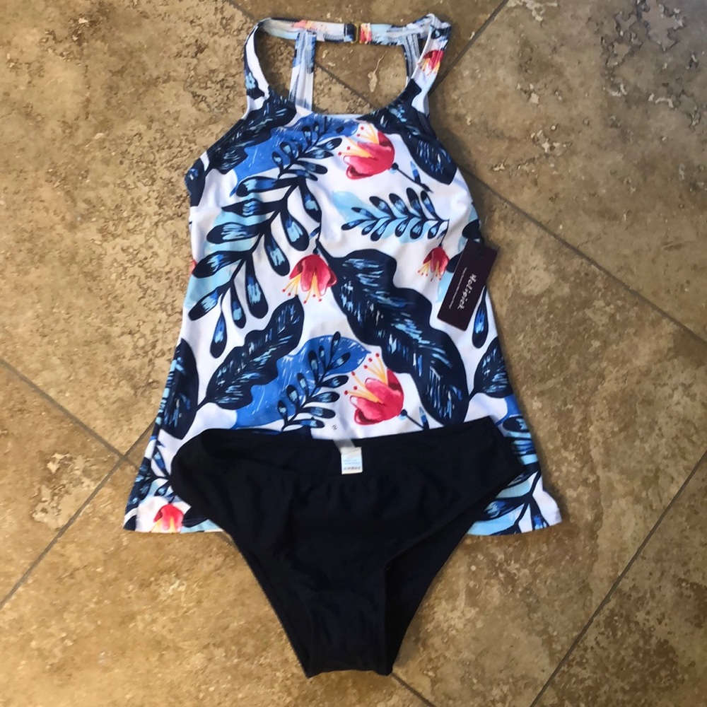 Holipick tankini two piece swimsuit